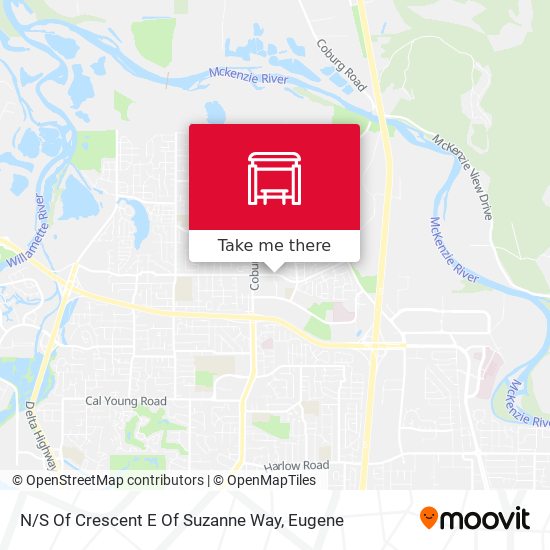 N / S Of Crescent E Of Suzanne Way map