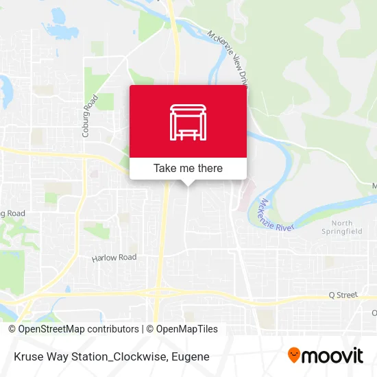 Mapa de Kruse Way Station_Clockwise