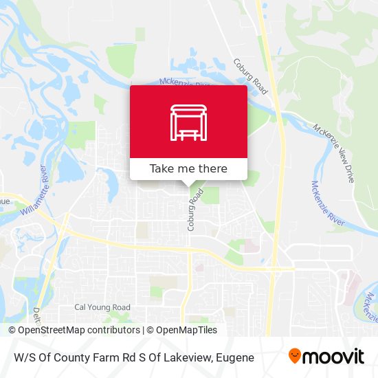 W / S Of County Farm Rd S Of Lakeview map