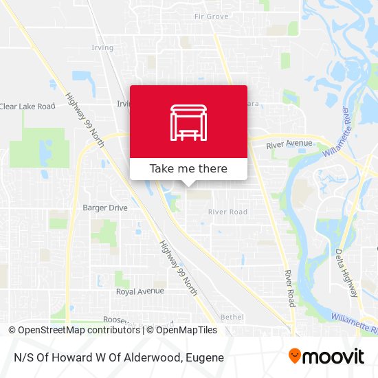 N/S Of Howard W Of Alderwood map