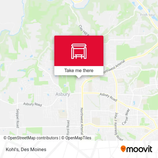 Kohl's map