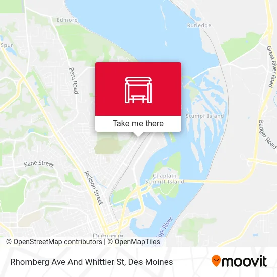 Rhomberg Ave And Whittier St map