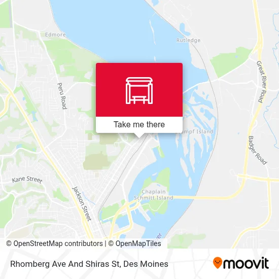 Rhomberg Ave And Shiras St map