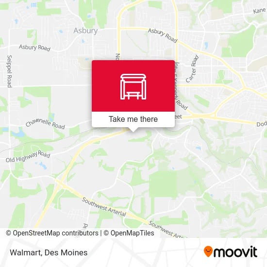 Walmart map