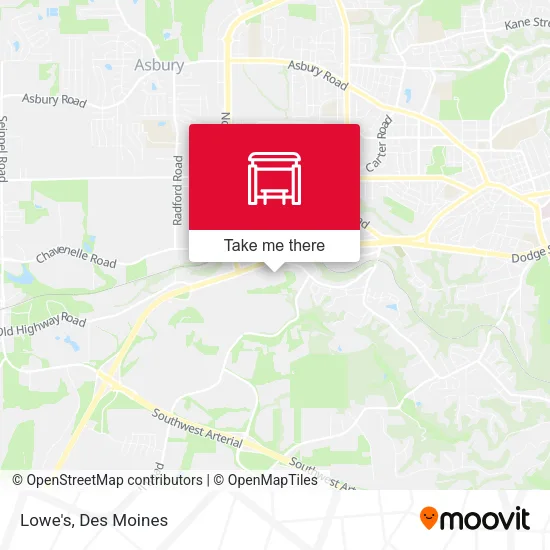 Lowe's map