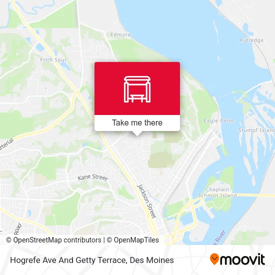 Mapa de Hogrefe Ave And Getty Terrace