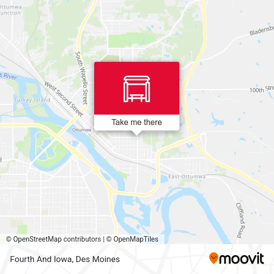 Fourth And Iowa map
