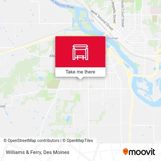 Williams & Ferry map