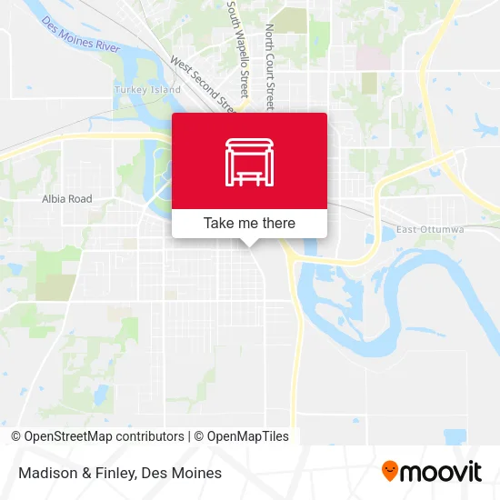 Madison & Finley map