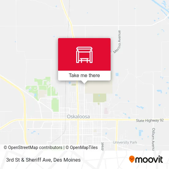 3rd St & Sheriff Ave map
