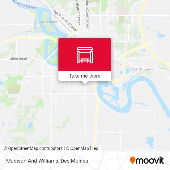 Madison And Williams map