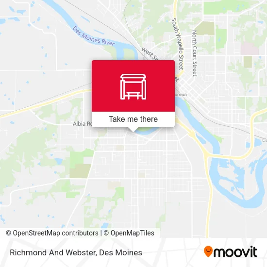 Richmond And Webster map