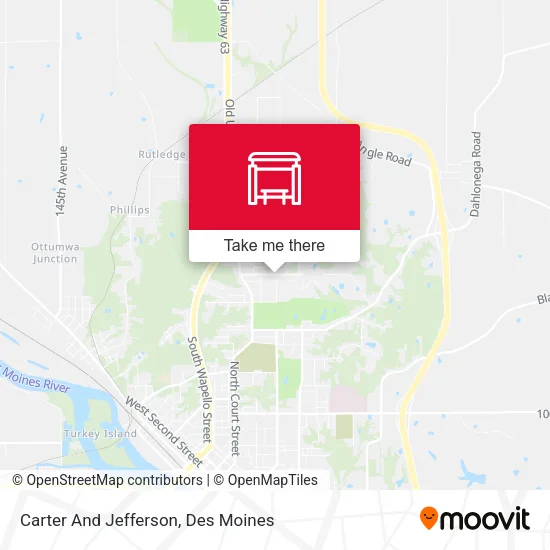 Carter And Jefferson map