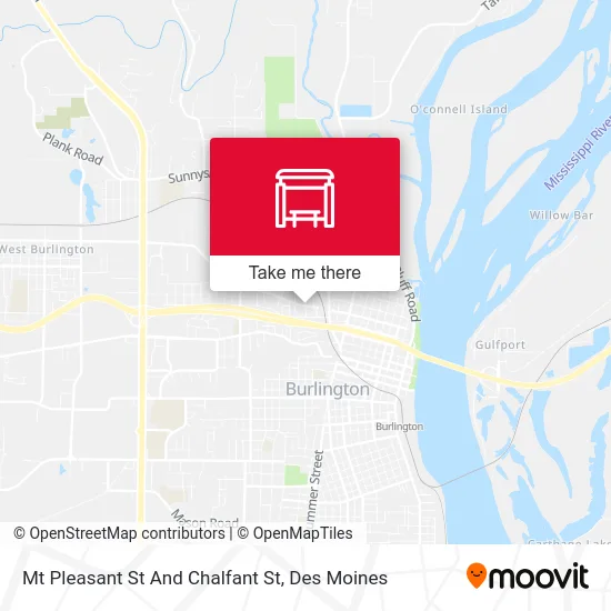 Mt Pleasant St And Chalfant St map