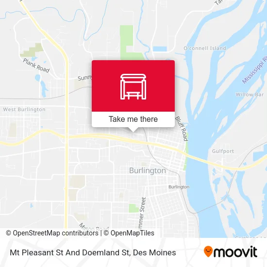 Mt Pleasant St And Doemland St map