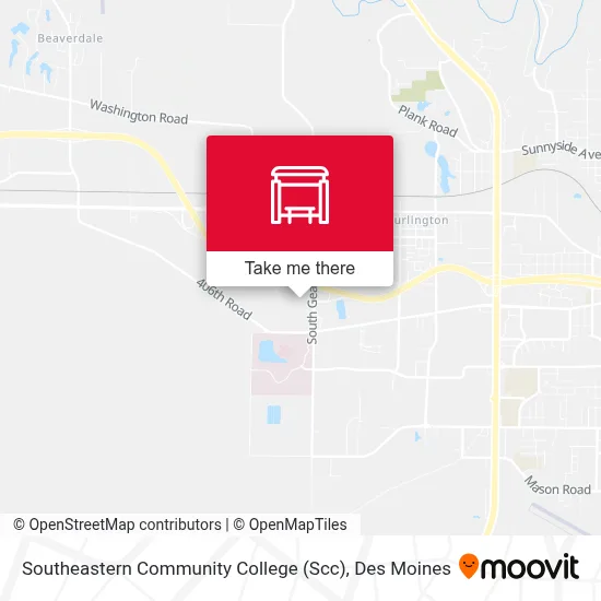 Southeastern Community College (Scc) map