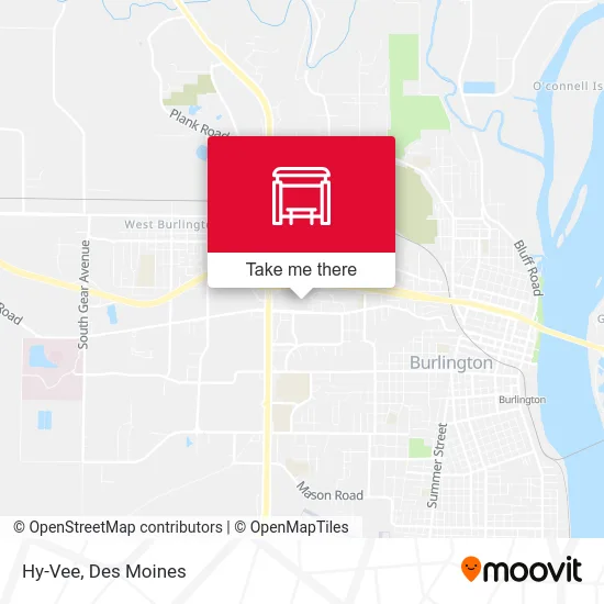 Hy-Vee map