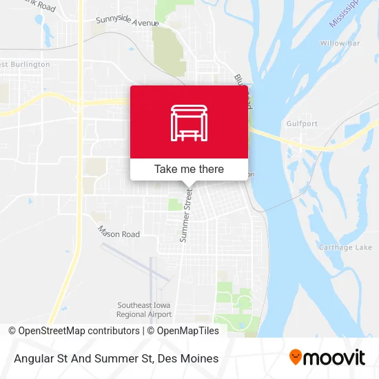 Angular St And Summer St map