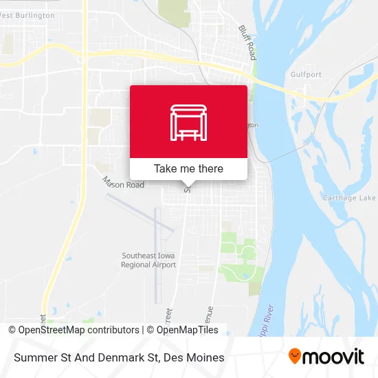 Summer St And Denmark St map