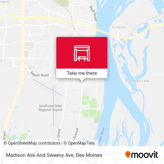 Mapa de Madison Ave And Sweeny Ave