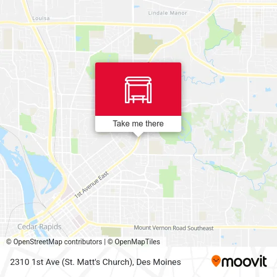 2310 1st Ave (St. Matt's Church) map
