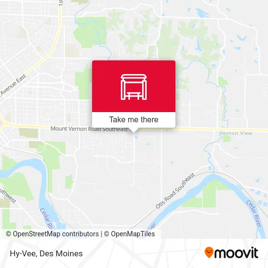 Hy-Vee map