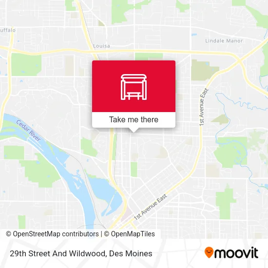 29th Street And Wildwood map