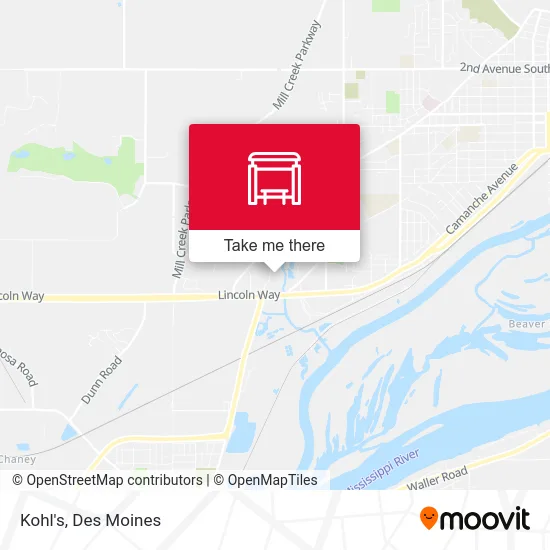 Kohl's map