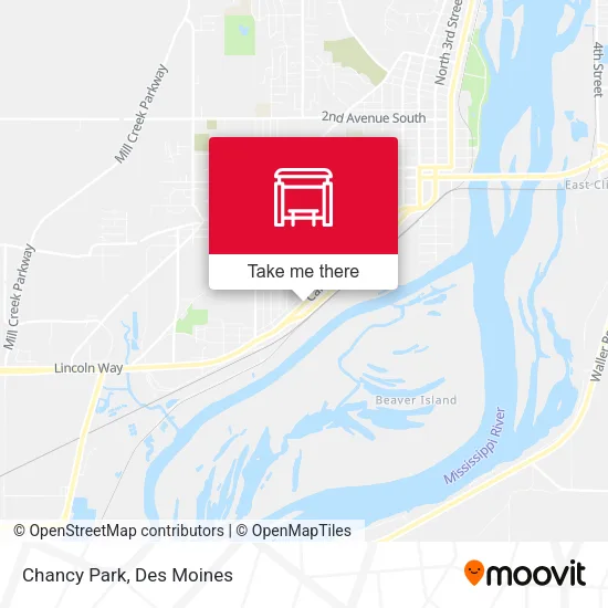Chancy Park map