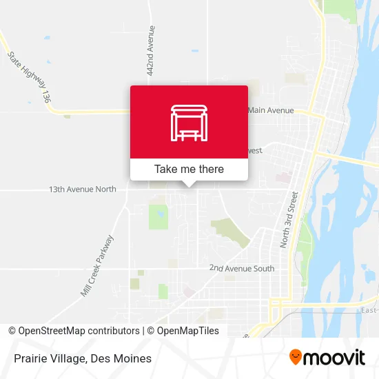 Prairie Village map