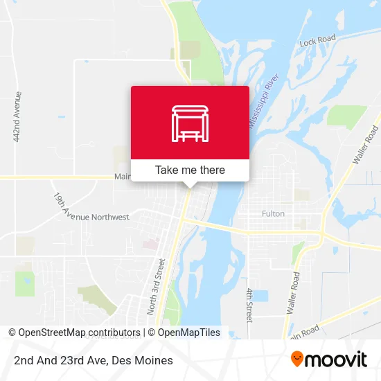 2nd And 23rd Ave map