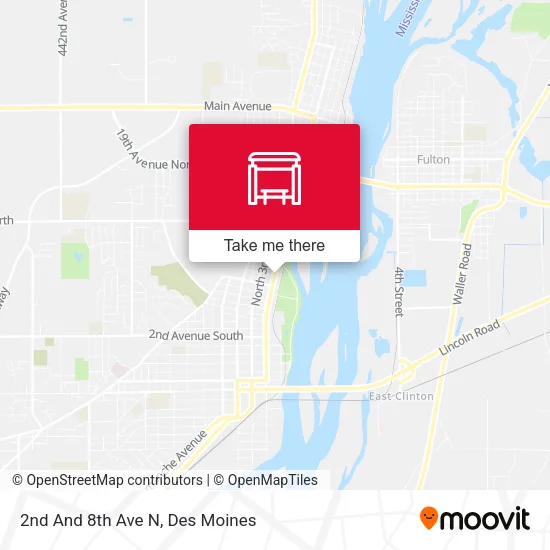 2nd And 8th Ave N map