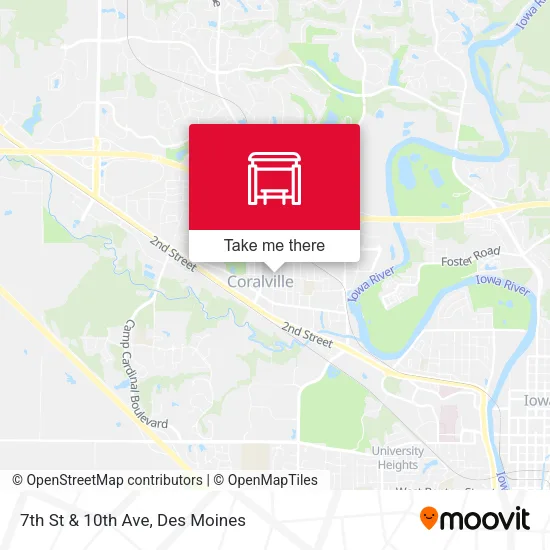 7th St & 10th Ave map