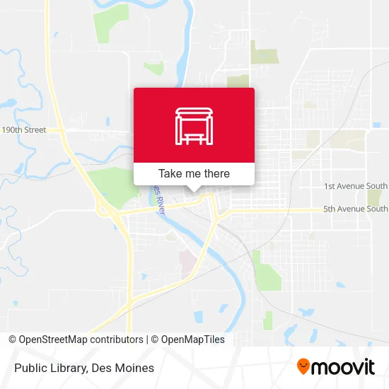 Public Library map