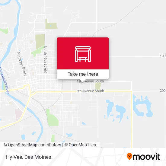 Hy-Vee map