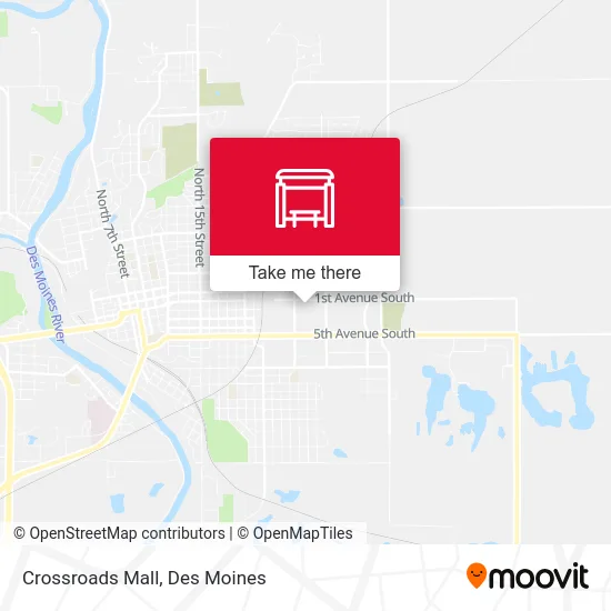 Crossroads Mall map