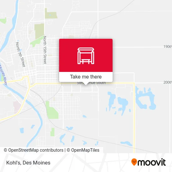 Kohl's map