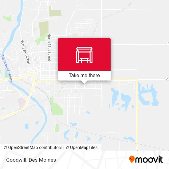 Goodwill map