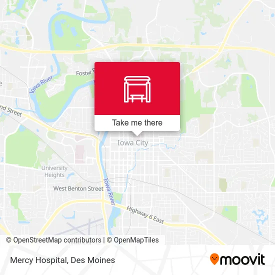 Mercy Hospital map