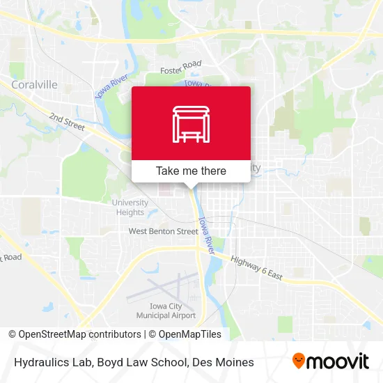 Hydraulics Lab, Boyd Law School map