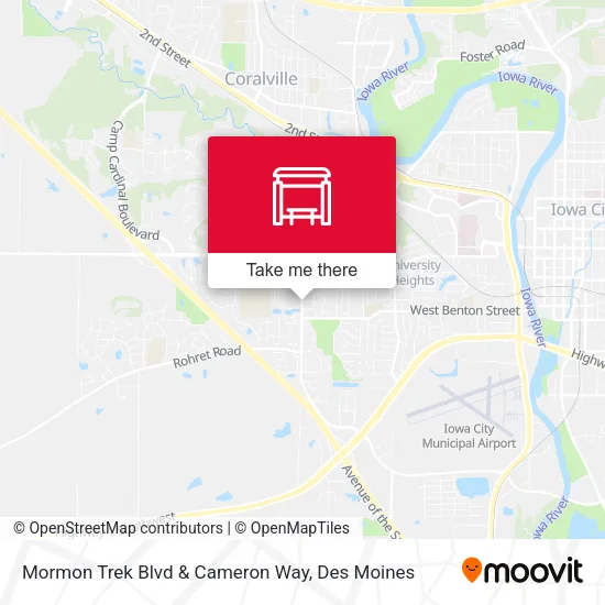 Mormon Trek Blvd & Cameron Way map