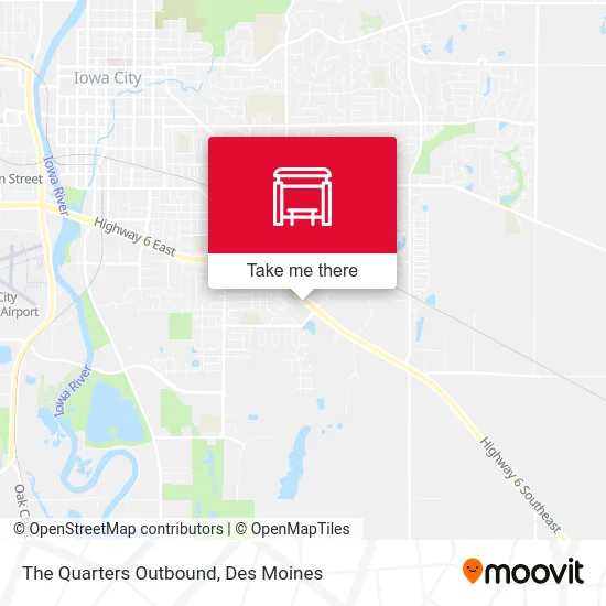 The Quarters Outbound map