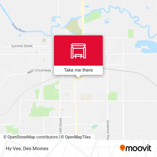 Hy-Vee map