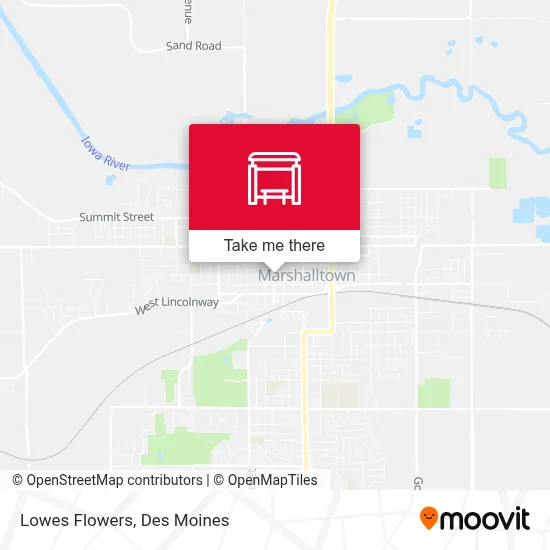 Lowes Flowers map