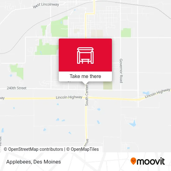 Applebees map
