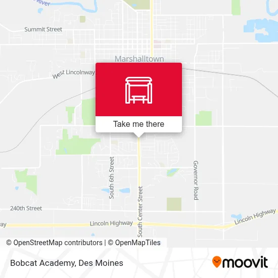 Bobcat Academy map