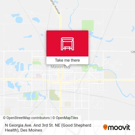 N Georgia Ave. And 3rd St. NE (Good Shepherd Health) map