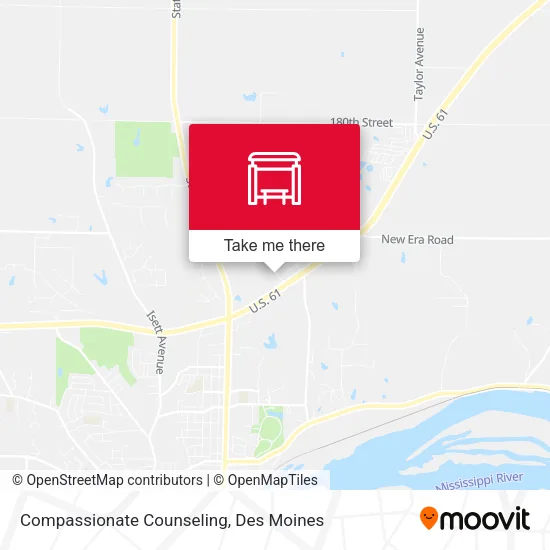 Compassionate Counseling map