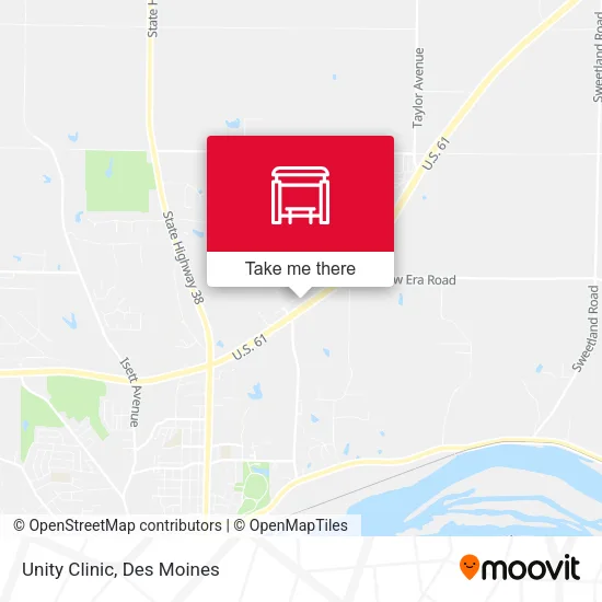 Unity Clinic map