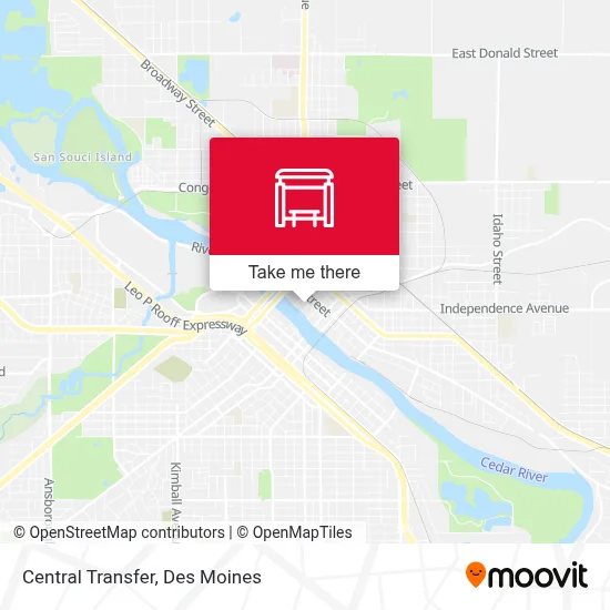 Central Transfer map